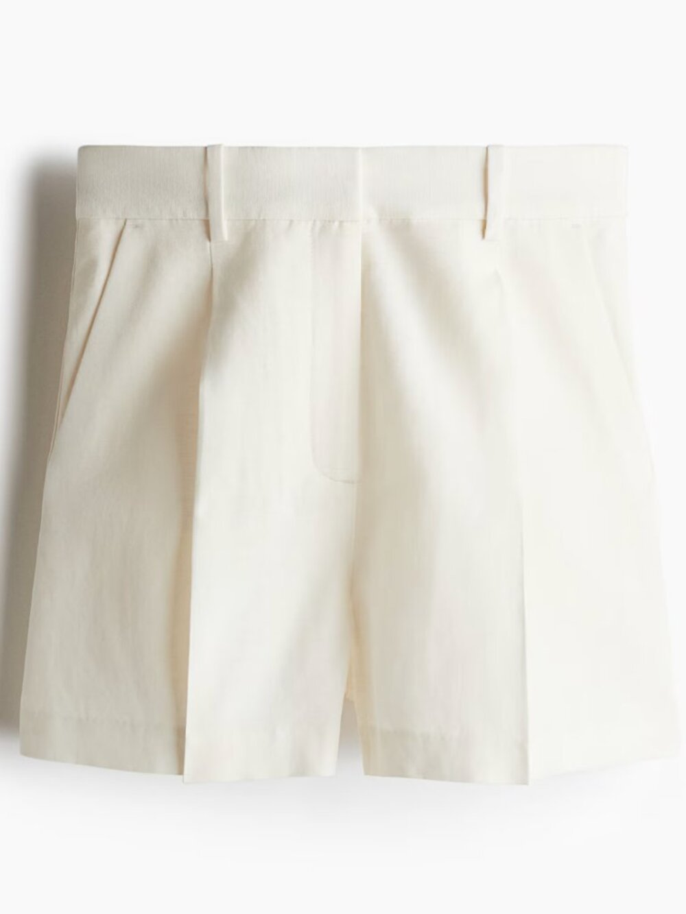 Linen Blend Shorts